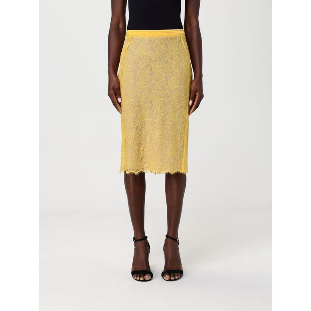 Elisabetta Franchi Skirt Woman Yellow